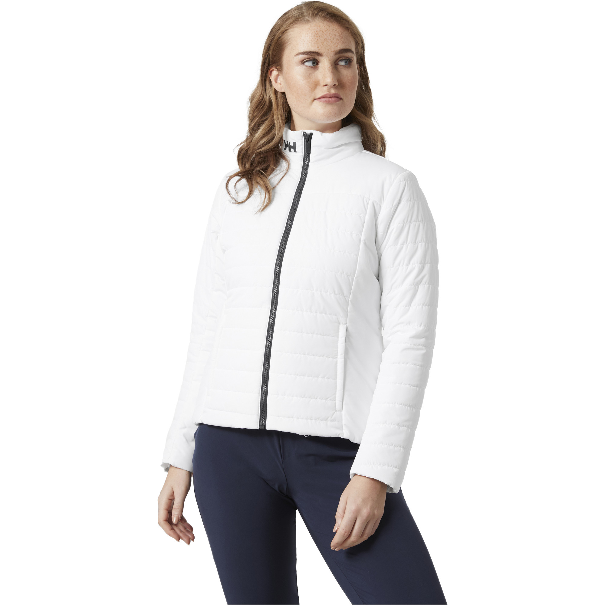 2022 Helly Hansen Womens Crew Insulator 2 0 Jacket 30239 White